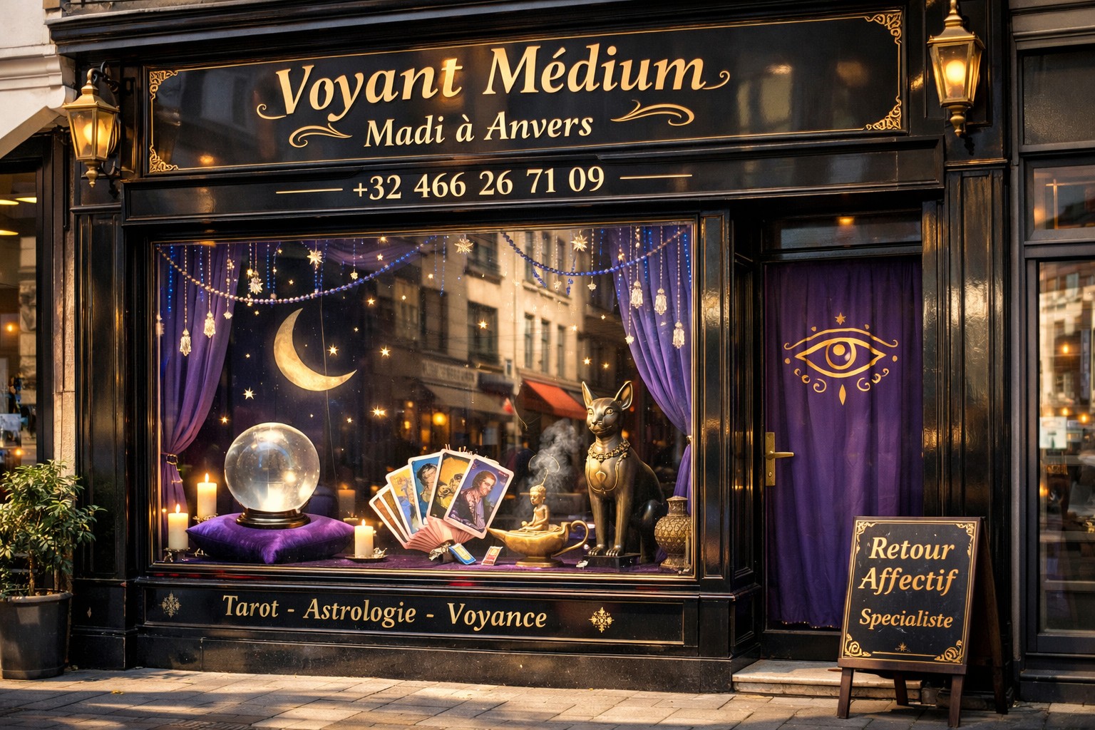 Marabout Madi à Anvers